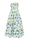 Sachin & Babi Beau Floral-print Gown In Multi