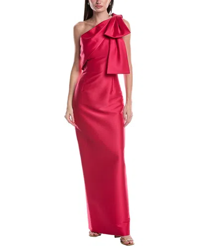 Sachin & Babi Bonnie Gown In Red