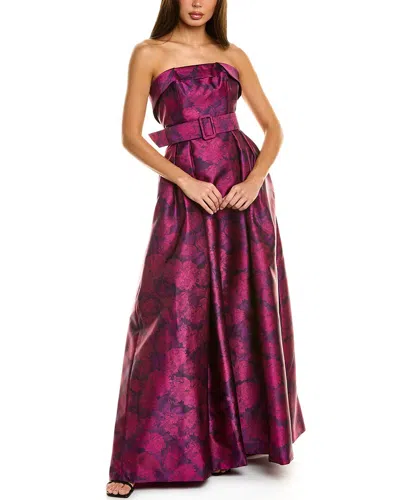 Sachin & Babi Brielle Gown In Purple