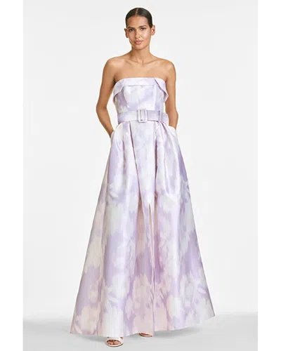 Sachin & Babi Brielle Gown In White