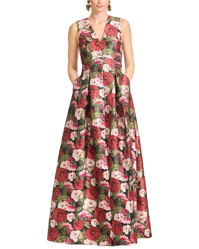 Sachin & Babi Brooklynne Gown In Multi