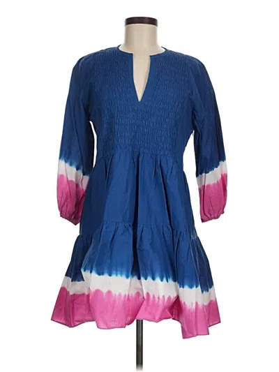 Pre-owned Sachin & Babi Casual Dress In Blue
