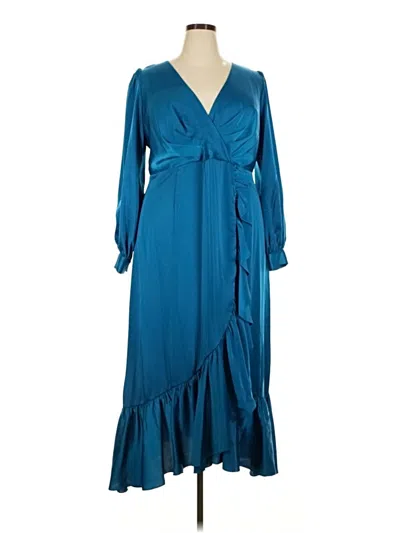 Sachin & Babi Casual Dress In Blue