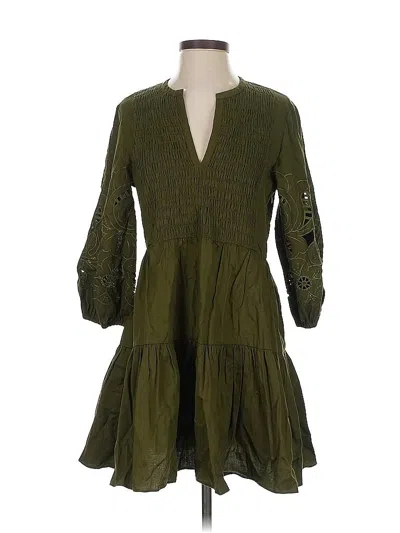 Pre-owned Sachin & Babi Casual Dress In Green