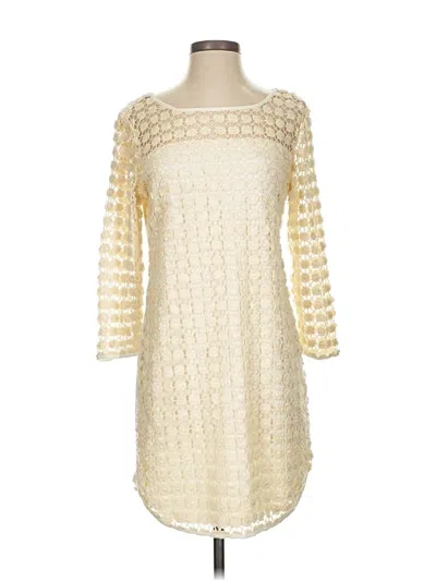 Pre-owned Sachin & Babi Casual Dress In Ivory