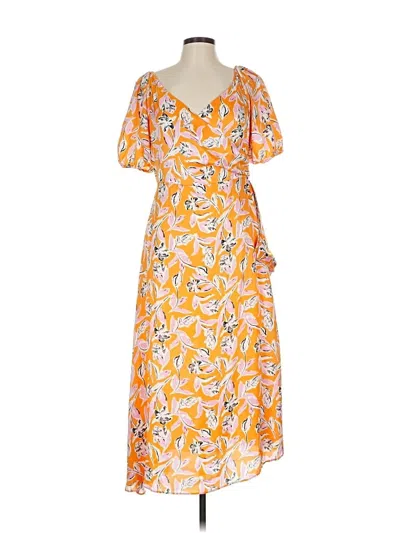 Pre-owned Sachin & Babi Casual Dress In Orange