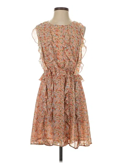 Pre-owned Sachin & Babi Casual Dress In Orange