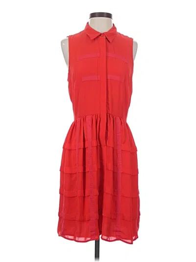 Pre-owned Sachin & Babi Casual Dress In Red