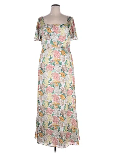 Pre-owned Sachin & Babi Casual Dress In White