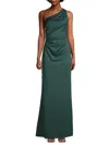 Sachin & Babi Cece Gown In Emerald In Gold