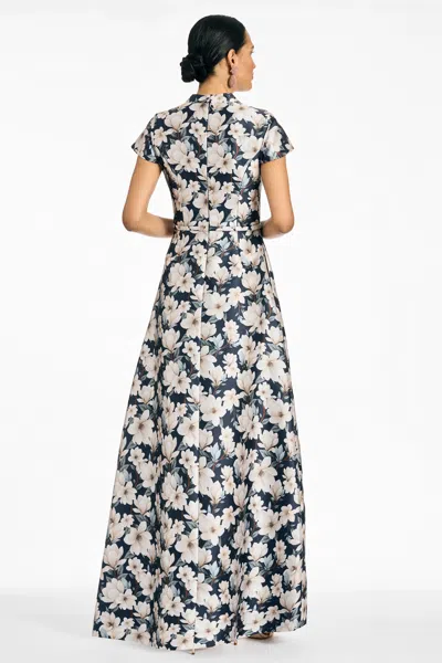 Sachin & Babi Charlotte Gown In Multi