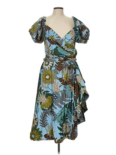 Pre-owned Sachin & Babi Cocktail Dress In Blue