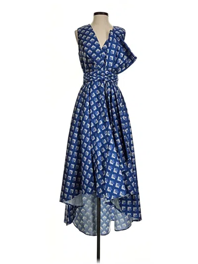 Pre-owned Sachin & Babi Cocktail Dress In Blue