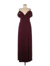 Sachin & Babi Cocktail Dress In Burgundy