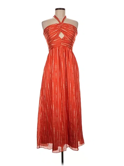 Pre-owned Sachin & Babi Cocktail Dress In Orange