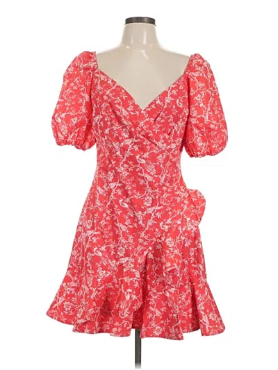Pre-owned Sachin & Babi Cocktail Dress In Red