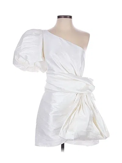 Pre-owned Sachin & Babi Cocktail Dress In White