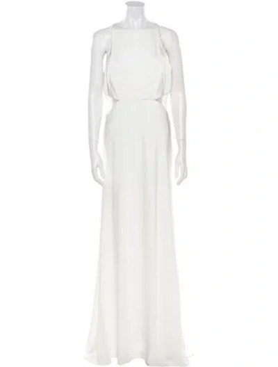 Pre-owned Sachin & Babi Crew Neck Long Dress W/ Tags In Neutral