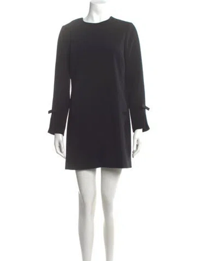 Pre-owned Sachin & Babi Crew Neck Mini Dress In Gray