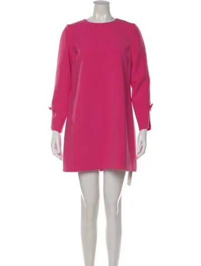 Pre-owned Sachin & Babi Crew Neck Mini Dress In Pink