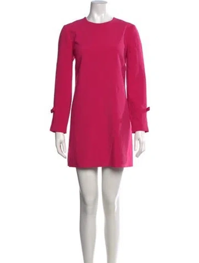 Pre-owned Sachin & Babi Crew Neck Mini Dress W/ Tags In Pink