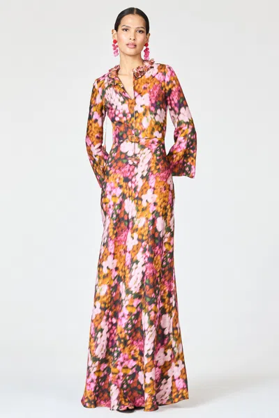 Sachin & Babi Daria Gown In Multi