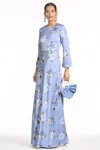 Sachin & Babi Embellished Alex Gown In Blue