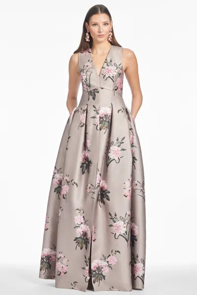 Sachin & Babi Embellished Brooke Gown