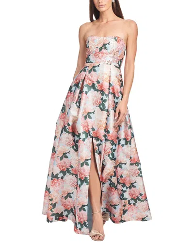 Sachin & Babi Embellished Giovanna Gown In Multi