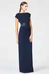 Sachin & Babi Embellished Kelly Gown In Black