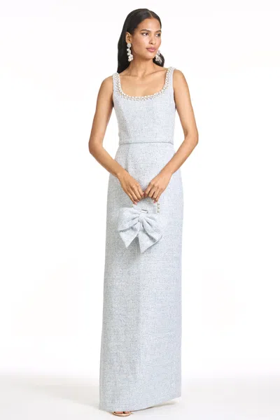 Sachin & Babi Embellished Lana Gown In White