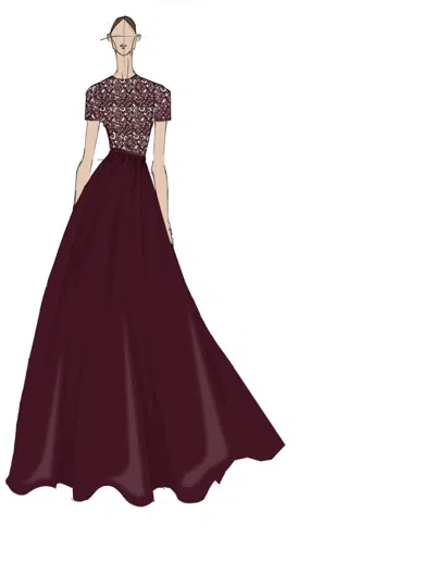 Sachin & Babi Embellished London Gown