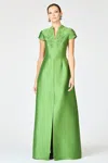 Sachin & Babi Embellished Marni Gown In Green