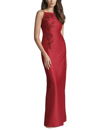 Sachin & Babi Embellished Pryce Gown In Red
