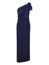 Sachin & Babi Estrella One-shoulder Maxi Dress In Blue
