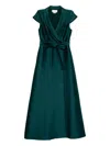 Sachin & Babi Etienne Gown In Green
