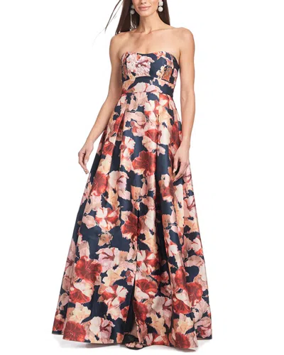 Sachin & Babi Giovanna Gown In Multi