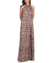 Sachin & Babi Isbeth Silk-blend Gown In Brown