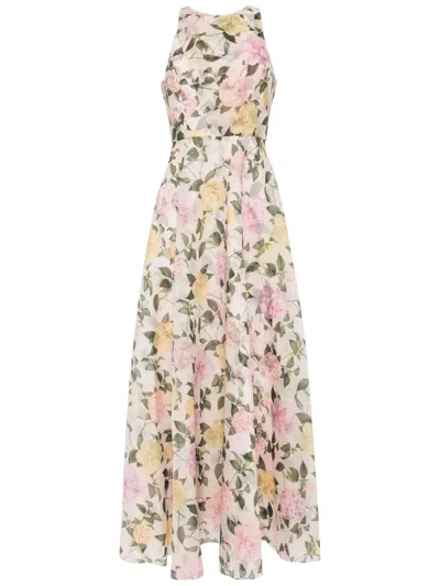 SACHIN & BABI KATE FLORAL-PRINT GOWN