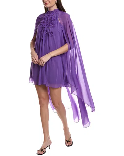 Sachin & Babi Katia Gown In Purple