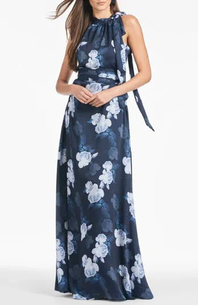 Sachin & Babi Kayla Gown In Blue