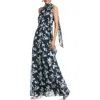 Sachin & Babi Women's Kayla Floral-print Chiffon Gown