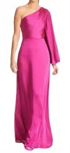 Sachin & Babi Keely Gown In Dragonfruit In Pink