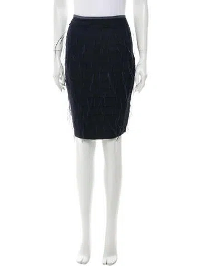 Pre-owned Sachin & Babi Knee-length Skirt In Blue