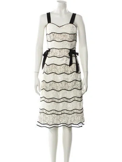 Pre-owned Sachin & Babi Lace Mini Dress W/ Tags In Neutral