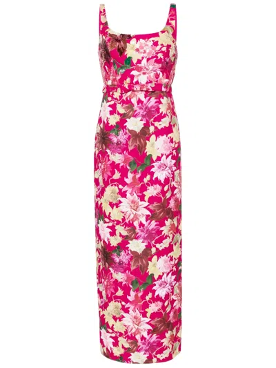 SACHIN & BABI LANA FLORAL-PRINT GOWN
