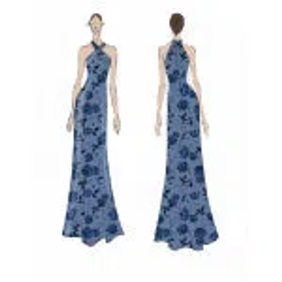 Sachin & Babi Laurant Gown