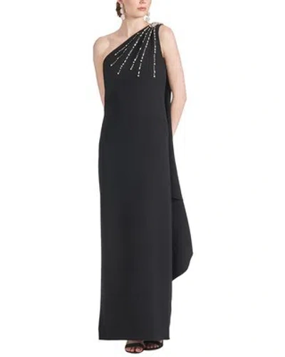 Pre-owned Sachin & Babi Leslie Gown Women's In Black