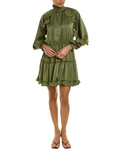 Sachin & Babi Mackenzie Mini Dress In Metallic