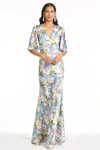 Sachin & Babi Mae Gown In Blue